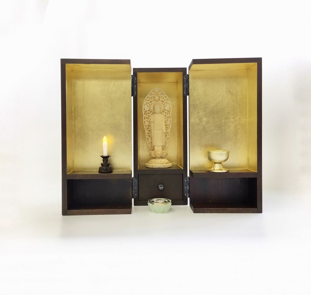 仏庫 （ぶっこ）BOOK-KO　Ａ型/本棚に納まるサイズの仏壇 七尾仏壇
