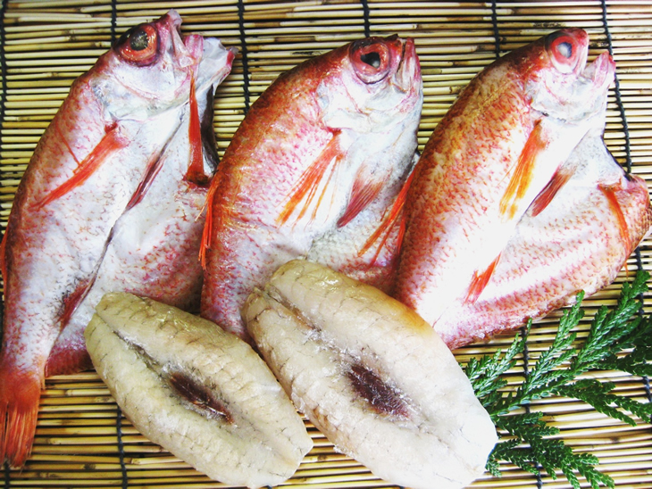魚介類/能登の里干し「のどぐろ・能登ふぐ」の詰め合せ　一夜干し 干物 魚 冷凍配送 不在日対応可能